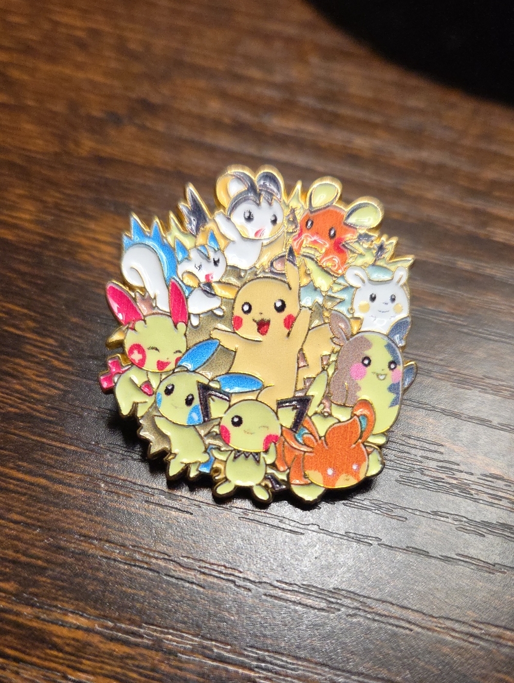 Pokemon Yellow Pikachu & Pals Multicolor Enamel Pin by Pokemon